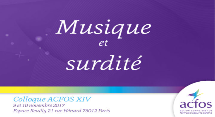 Musique et Surdité – 2017